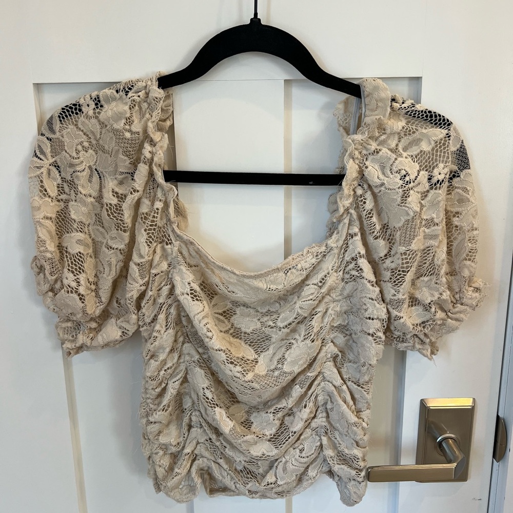 Selling lace top.